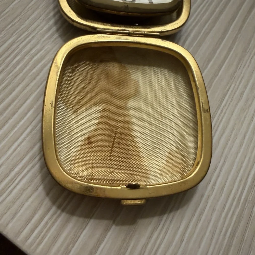Westcox Genuine Tan Cowhide Travel‎ Alarm Clock Mid Century Wind Up Case Vintage
